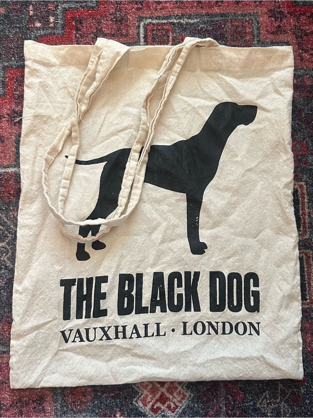 The Black Dog Pub Canvas Tote featured in Taylor Swift “The Black Dog”